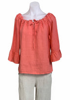 Adelina Linen Top