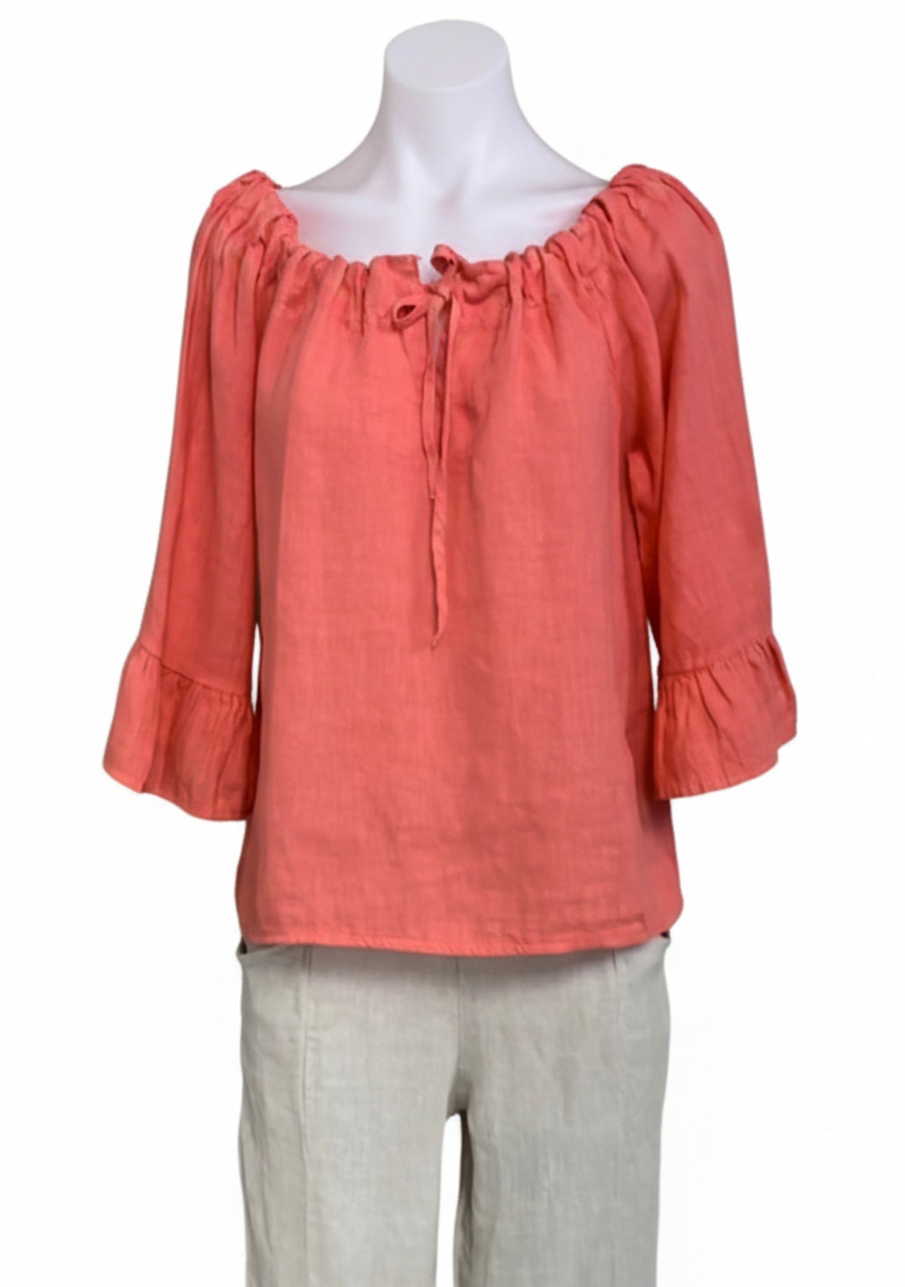 Adelina Linen Top