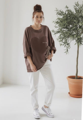 Made in Italy Minna Heart Top