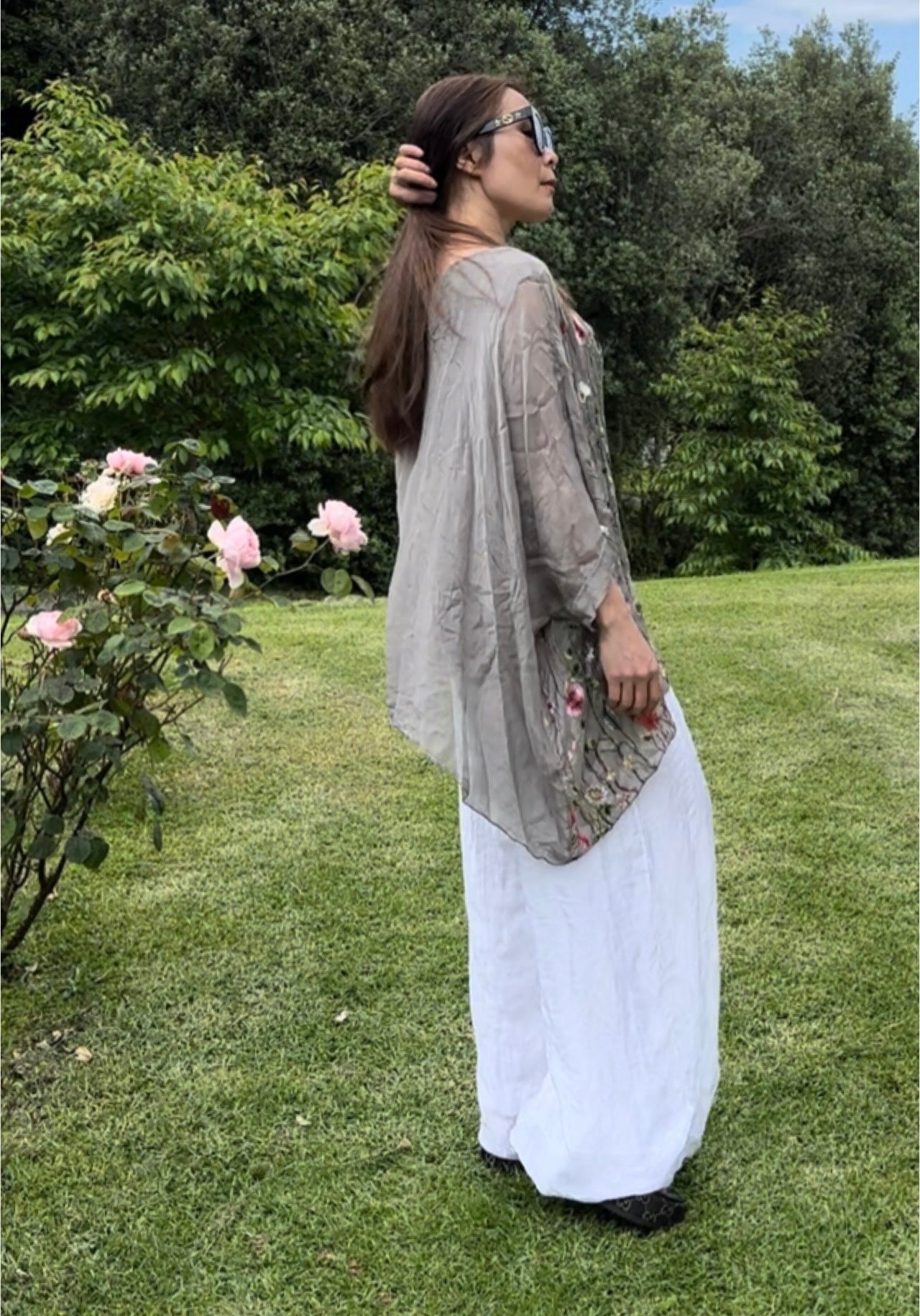 Made in Italy Tiara Silk Top