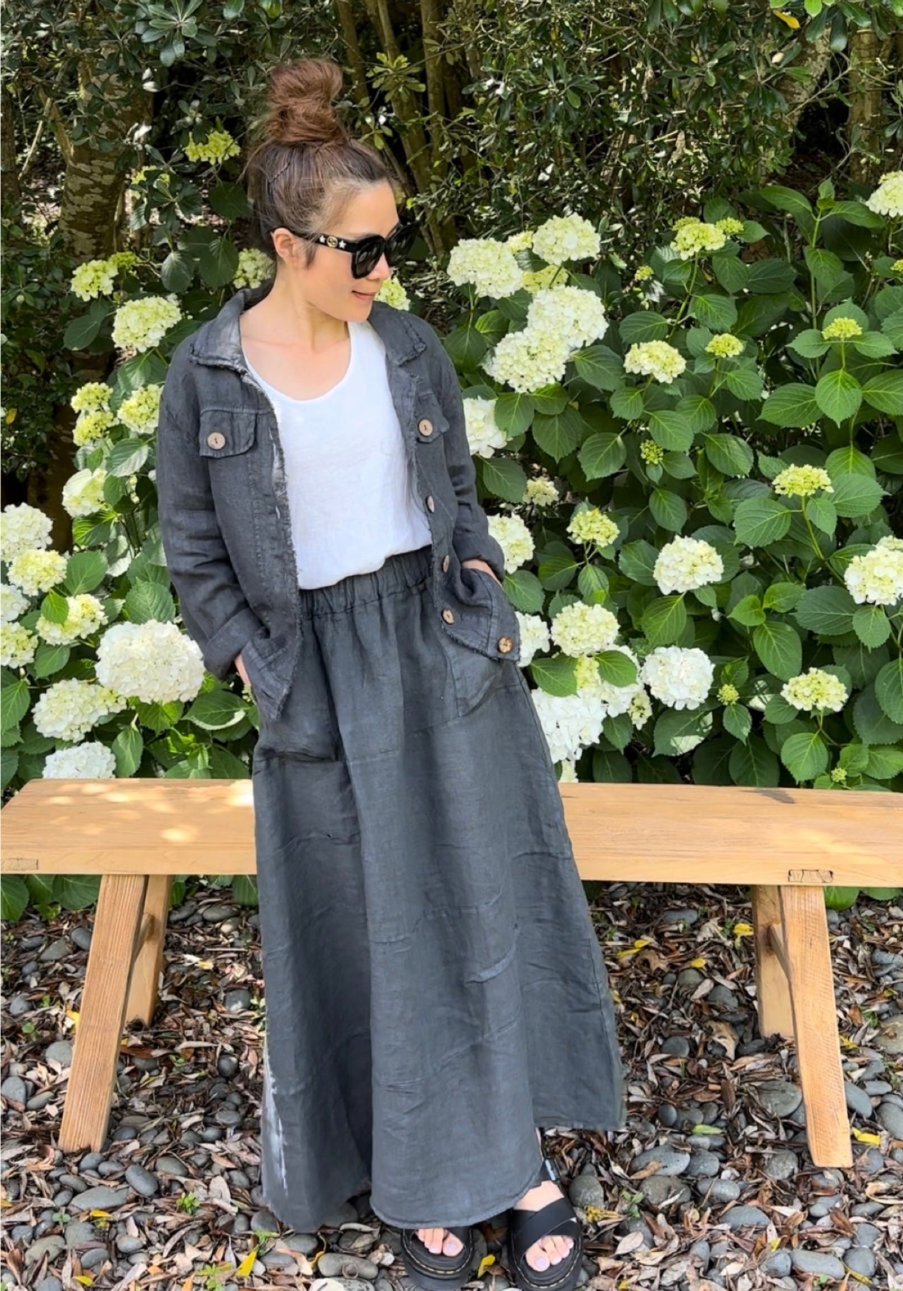 Italian Province Perenna Linen Jacket