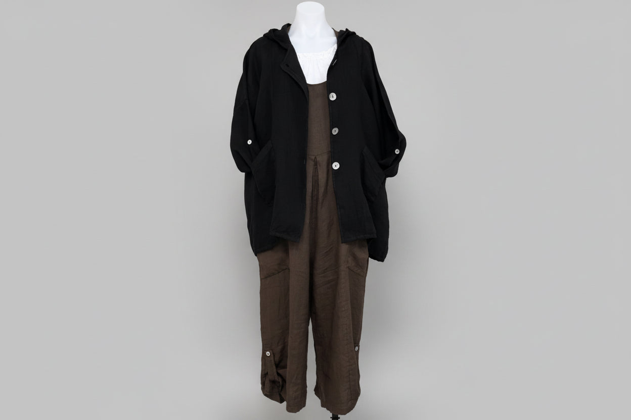 Hayley Linen Hoodie