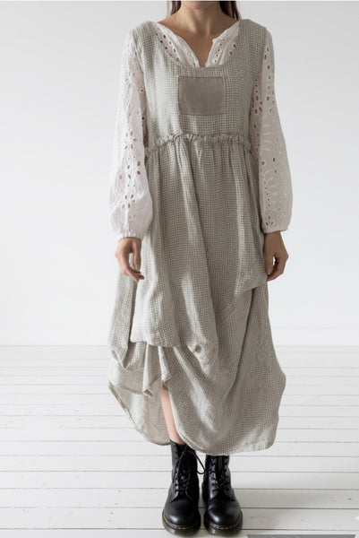 Italian Province Matilda check dress