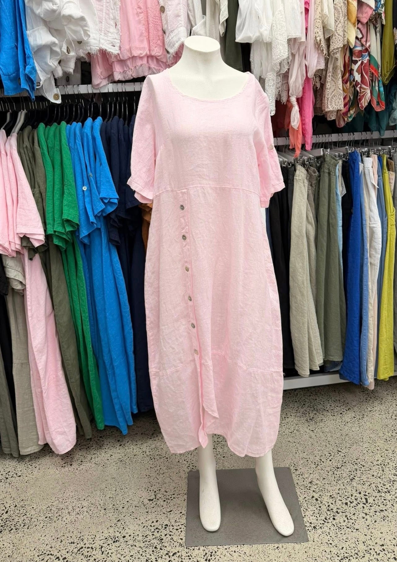 Tyra Linen Dress