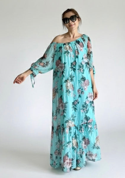 Blossom Silk Dress