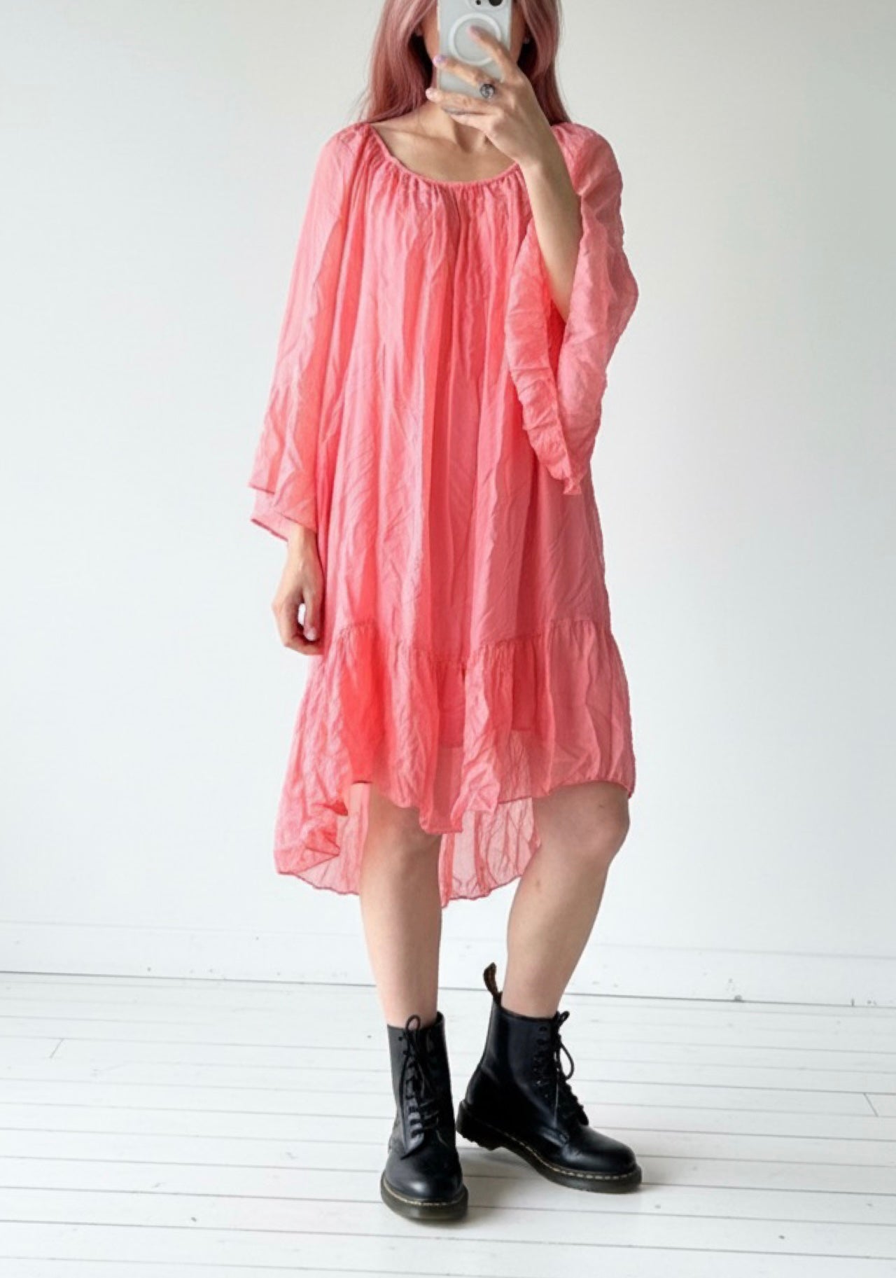 Made In Italy Tara Bella Silk Tunic/Dress