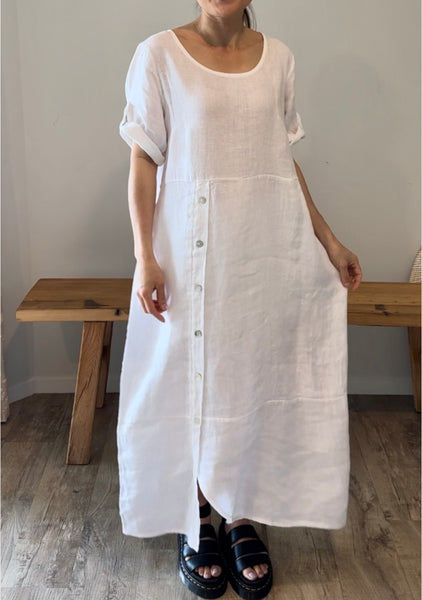 Tyra Linen Dress