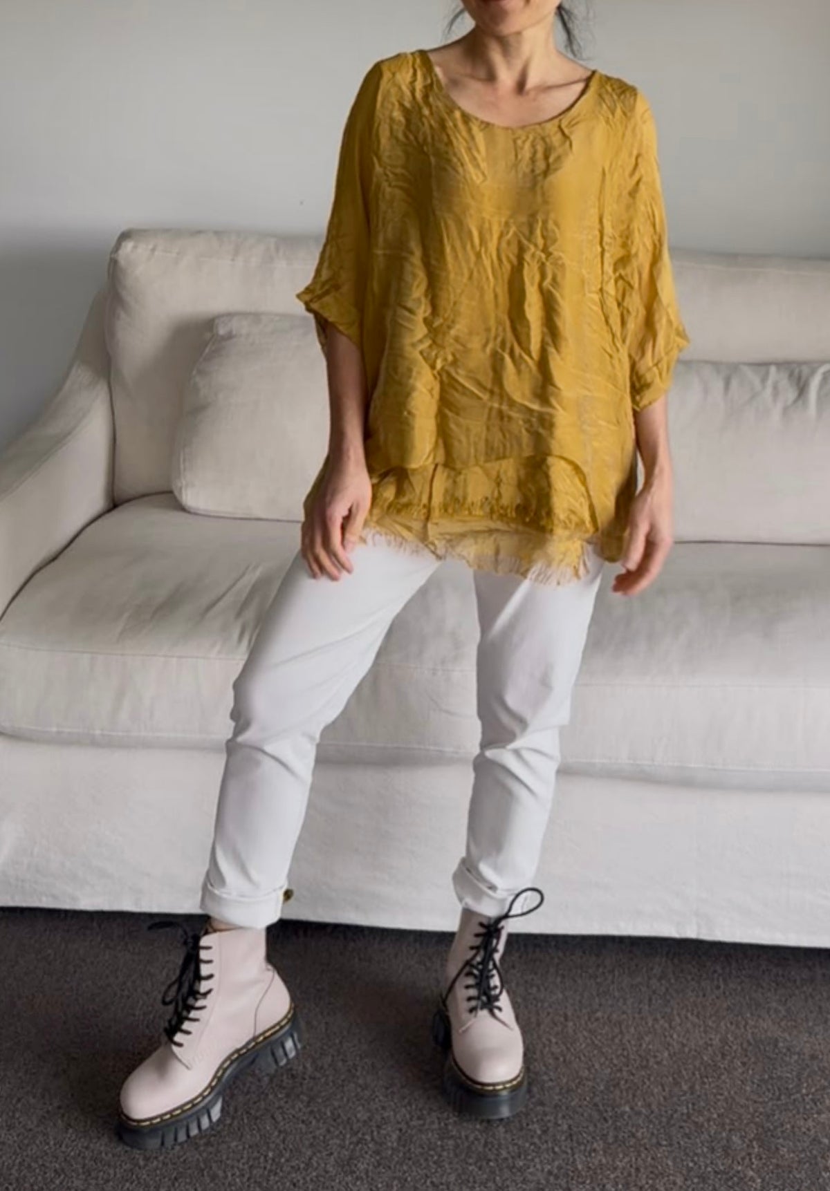 Made in Italy Lavinia Silk Top