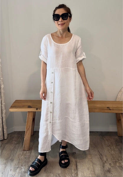 Tyra Linen Dress