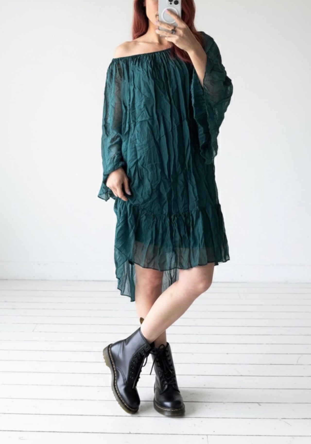 Made In Italy Tara Bella Silk Tunic/Dress