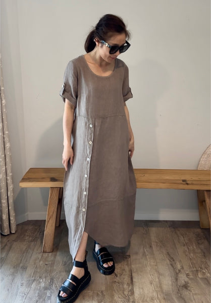 Tyra Linen Dress