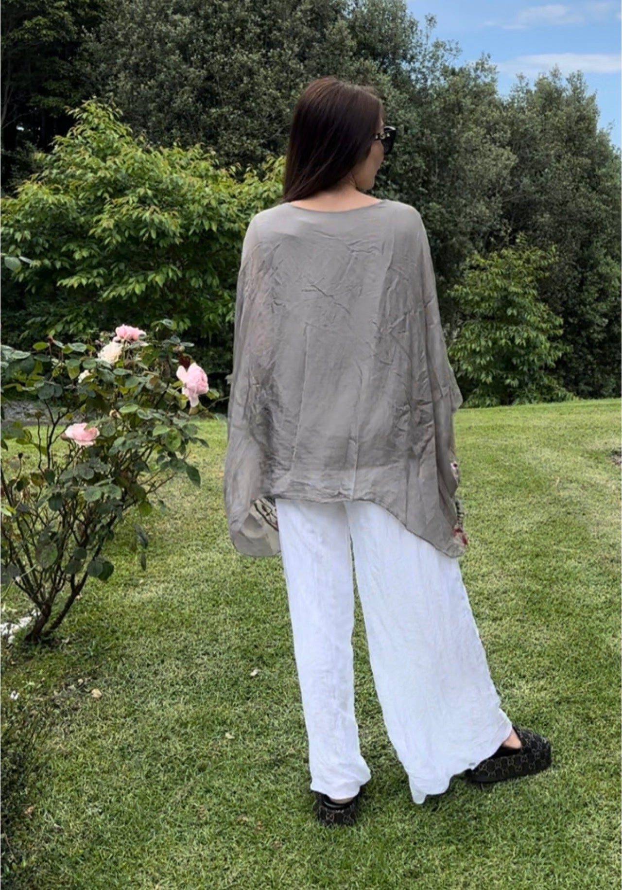 Made in Italy Tiara Silk Top
