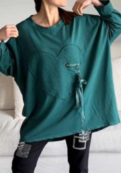Made in Italy Minna Heart Top
