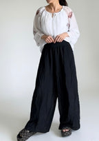 Made In Italy Odette Silk Pants