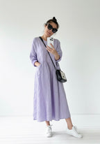 Italian Province Stephanie Check Dress