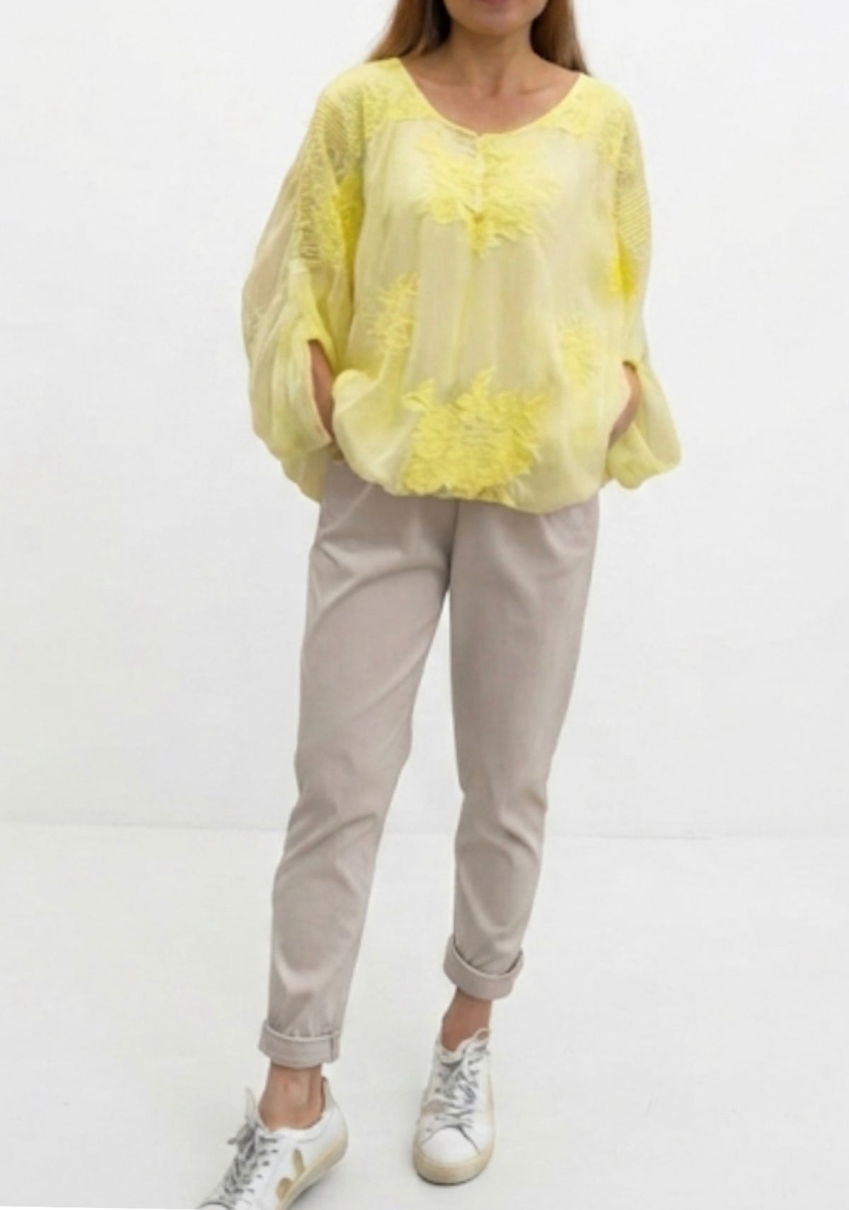 Nicola Silk Top