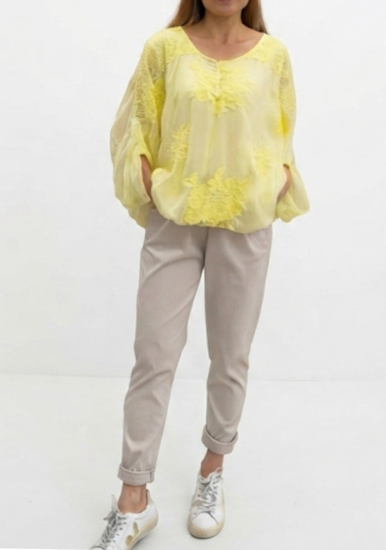 Nicola Silk Top