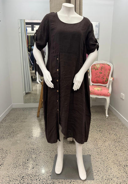 Tyra Linen Dress