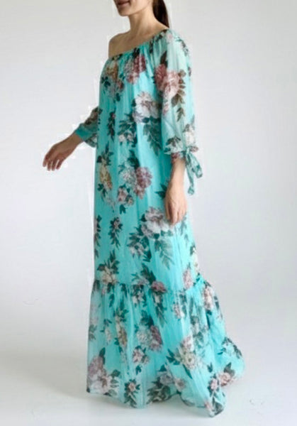 Blossom Silk Dress