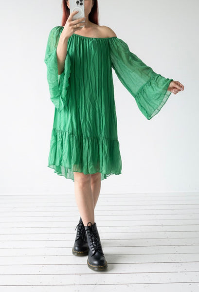 Made In Italy Tara Bella Silk Tunic/Dress