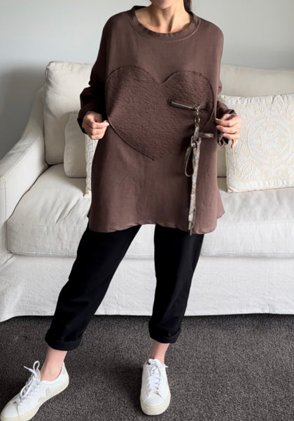Made in Italy Minna Heart Top