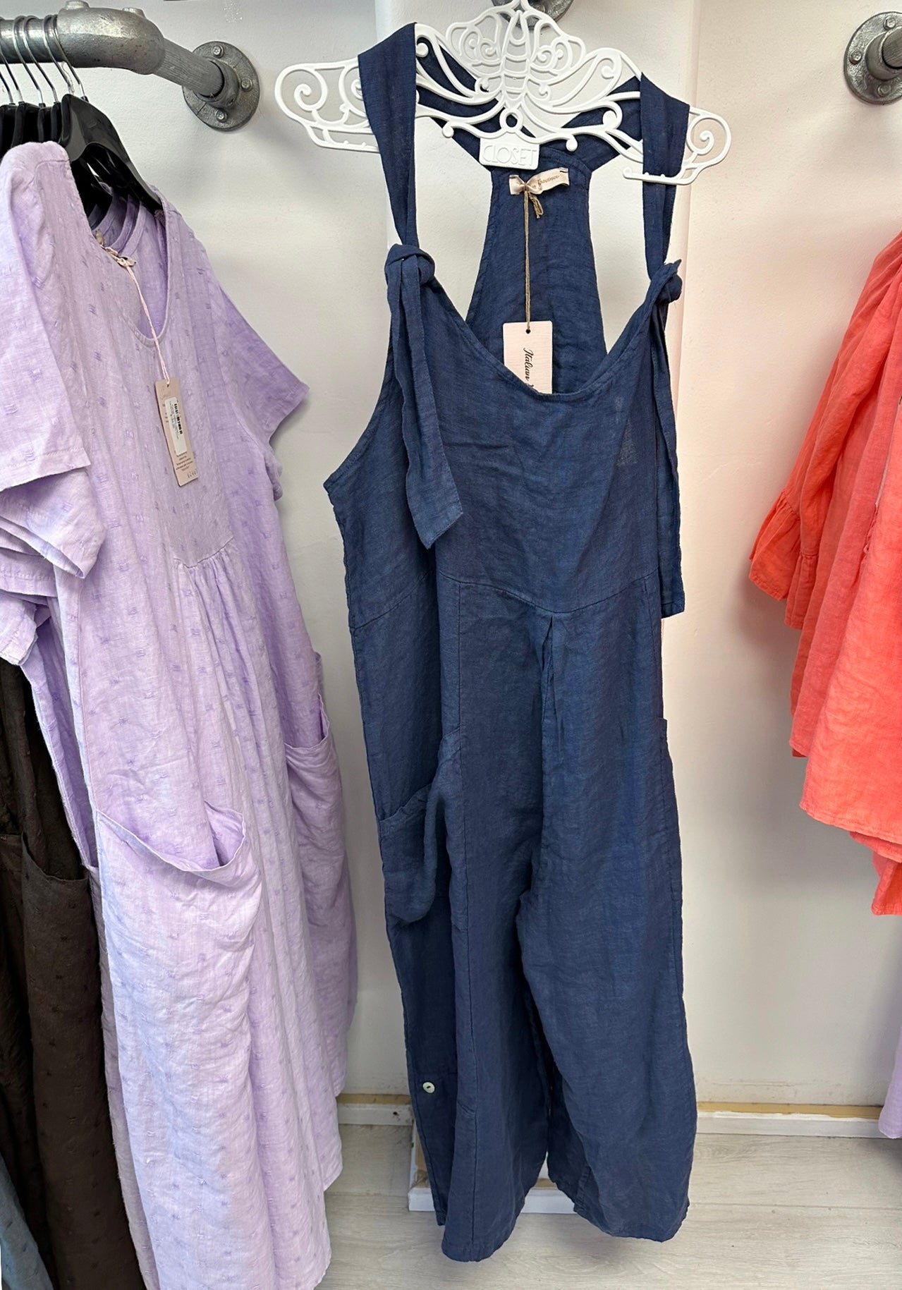 Milania Linen Overalls