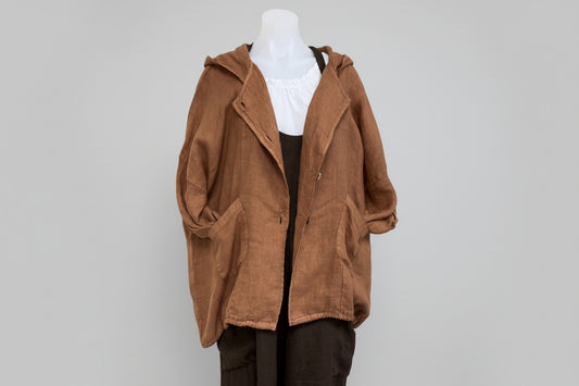 Hayley Linen Hoodie