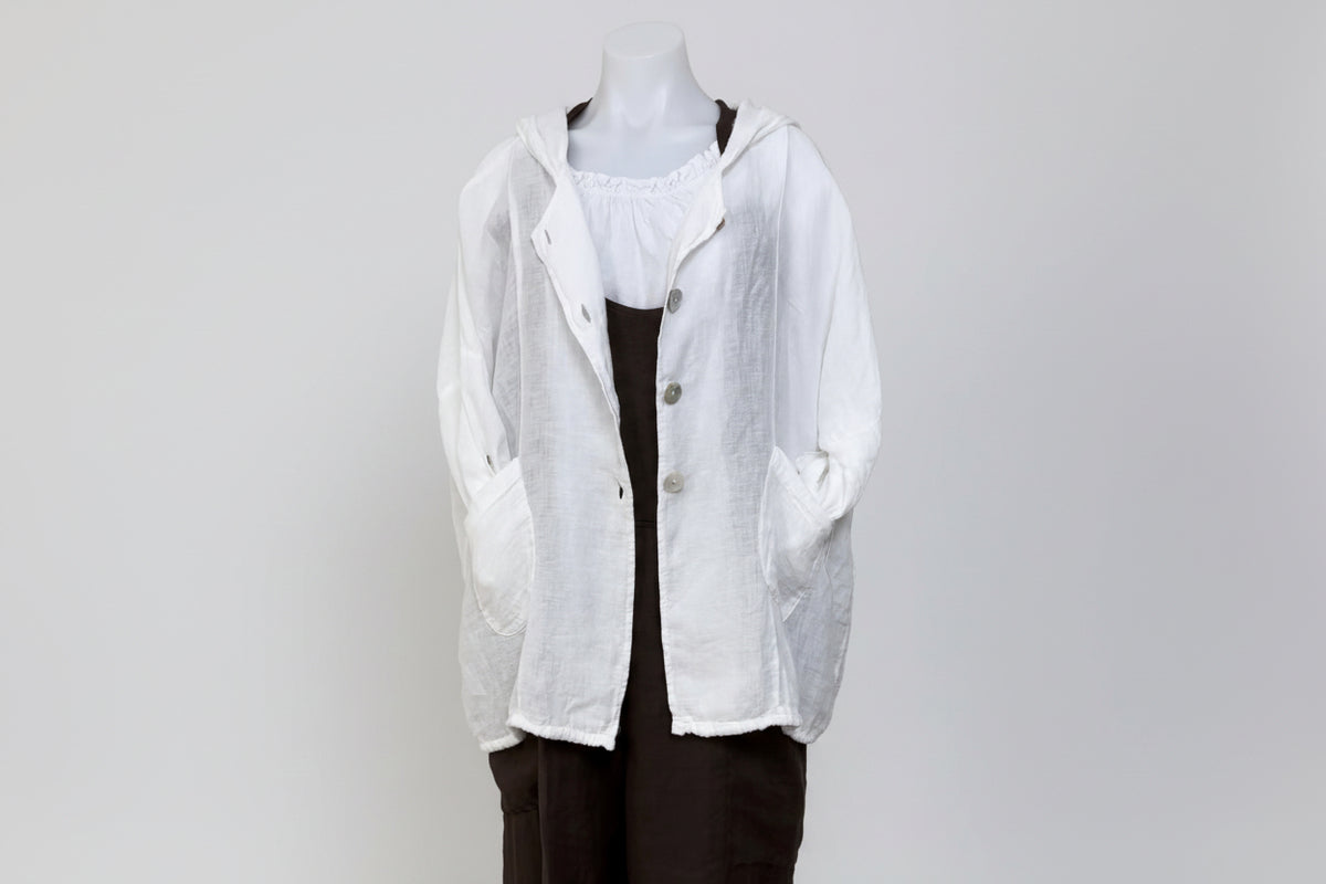 Hayley Linen Hoodie