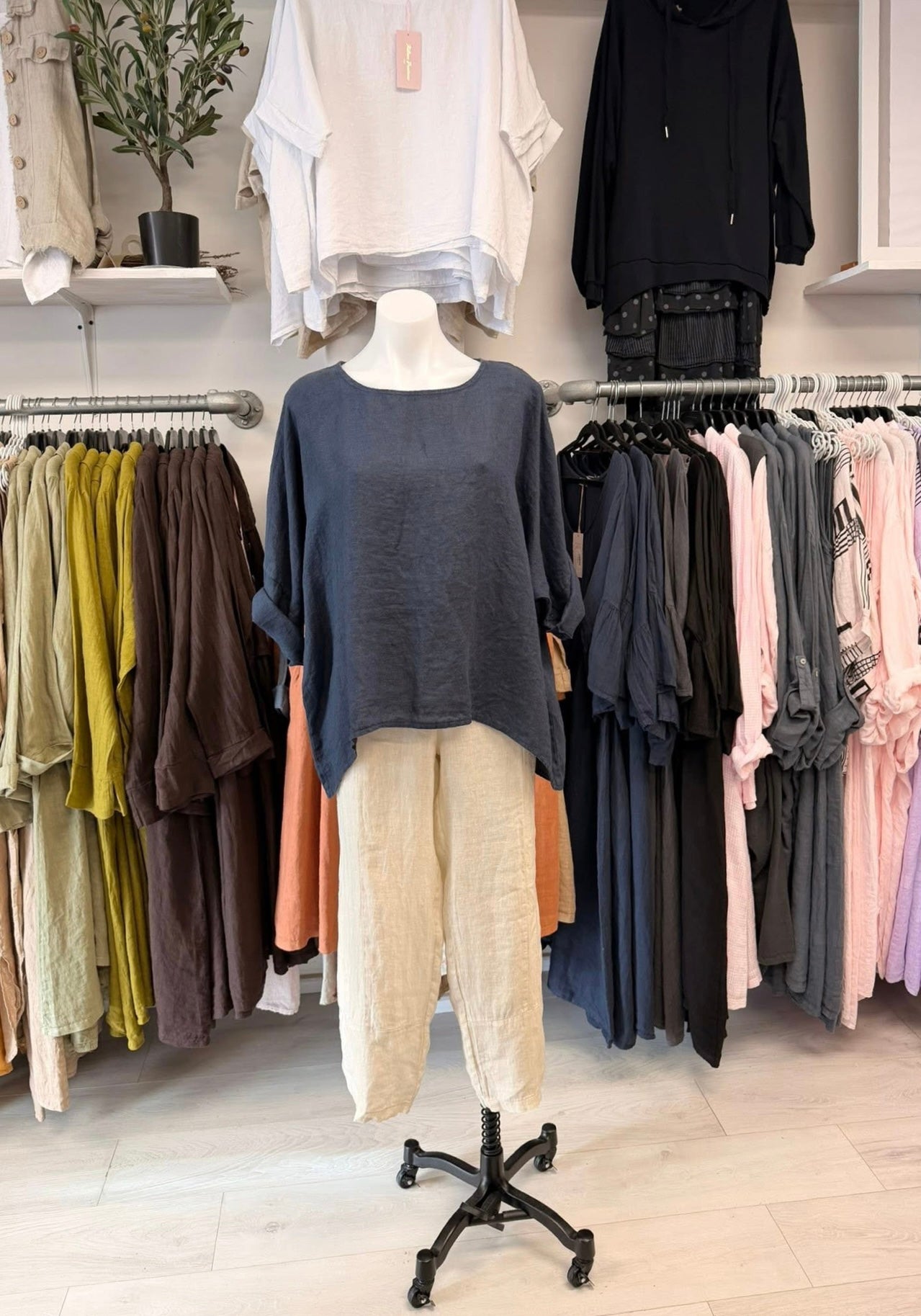 Veda Linen Top