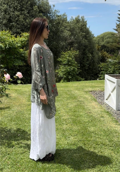 Made in Italy Tiara Silk Top