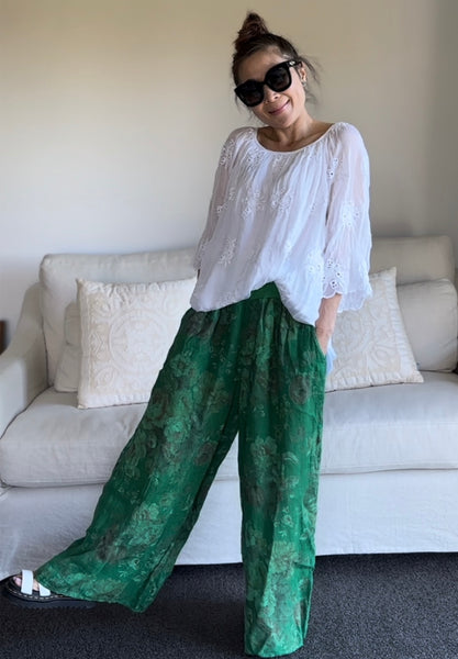 Made in Italy Melissa Floral Pants