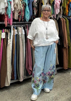 Fiorella Linen Pants