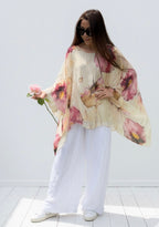 Made in Italy Leia Silk Top