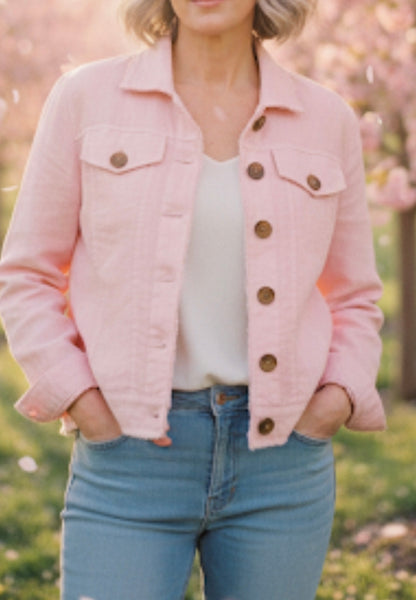 Italian Province Perenna Linen Jacket