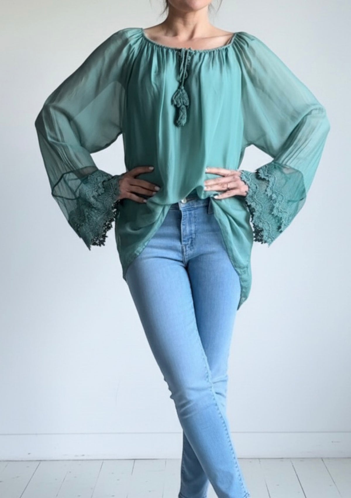 Ayla Silk Top