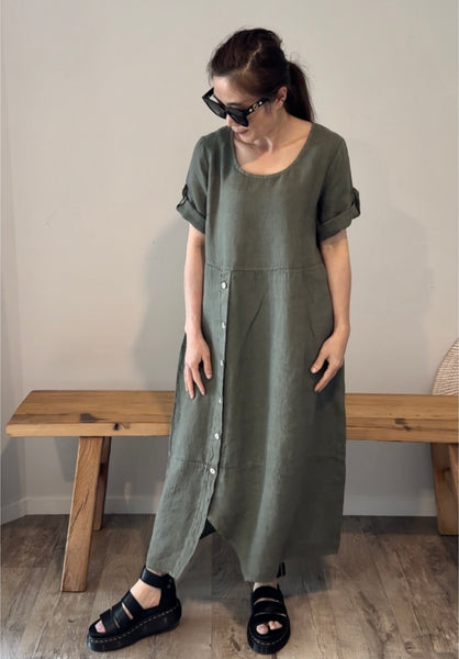 Tyra Linen Dress