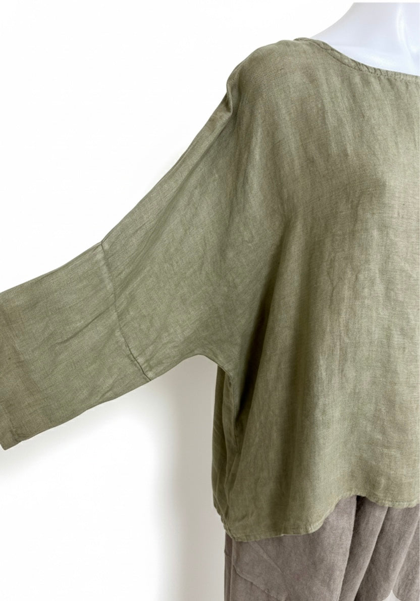 Veda Linen Top