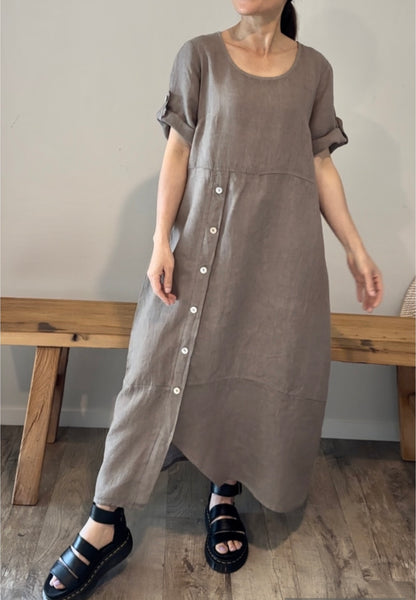 Tyra Linen Dress