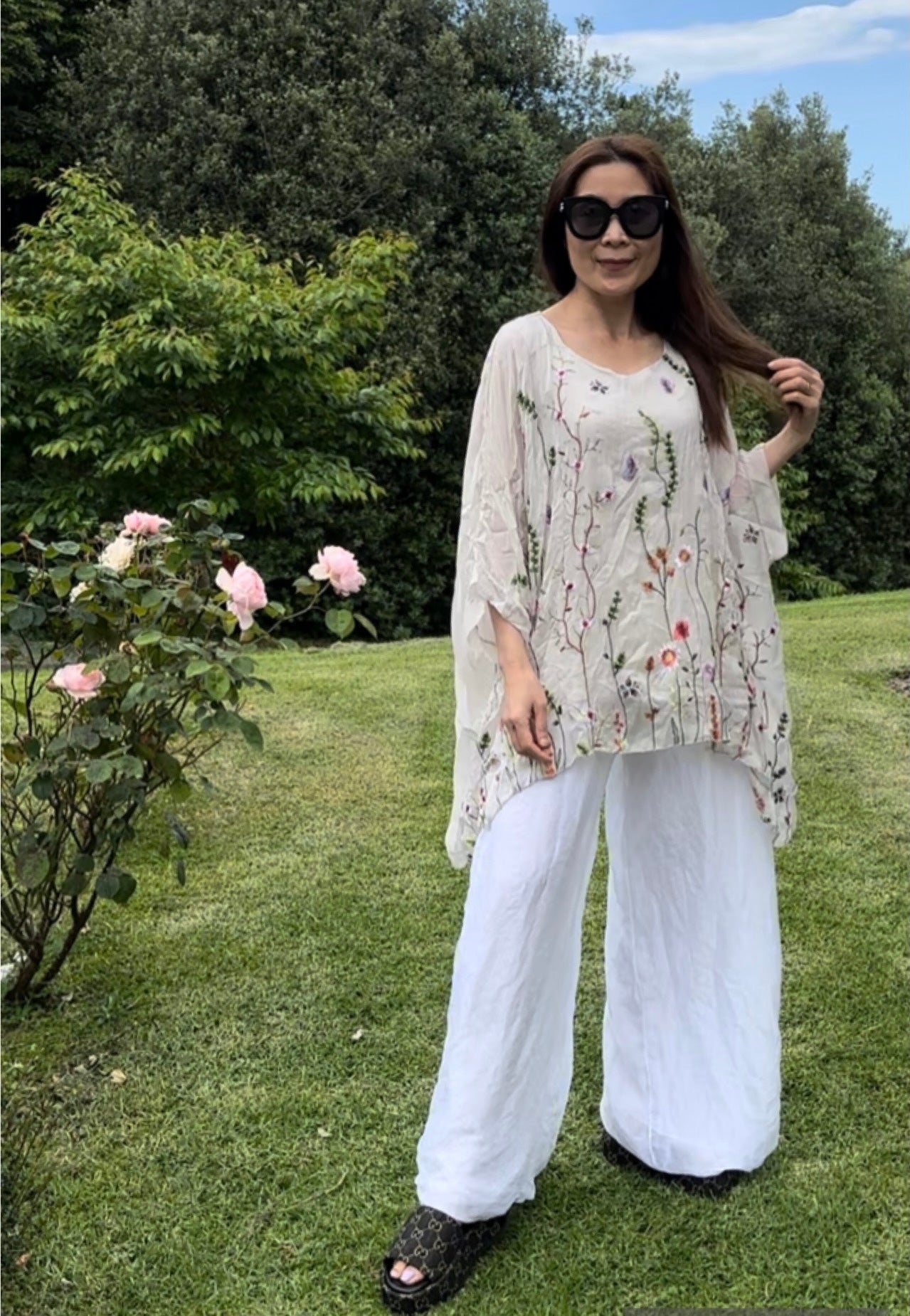 Made in Italy Tiara Silk Top