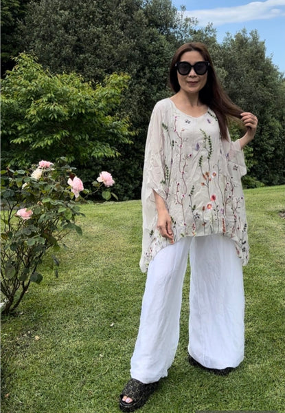 Made in Italy Tiara Silk Top