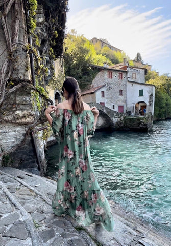 Blossom Silk Dress