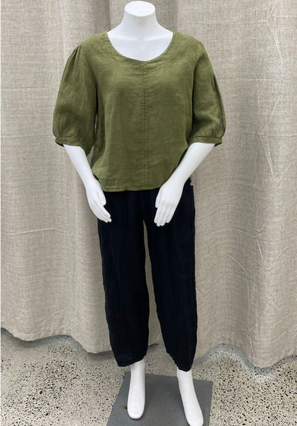 Liliosa Linen Top