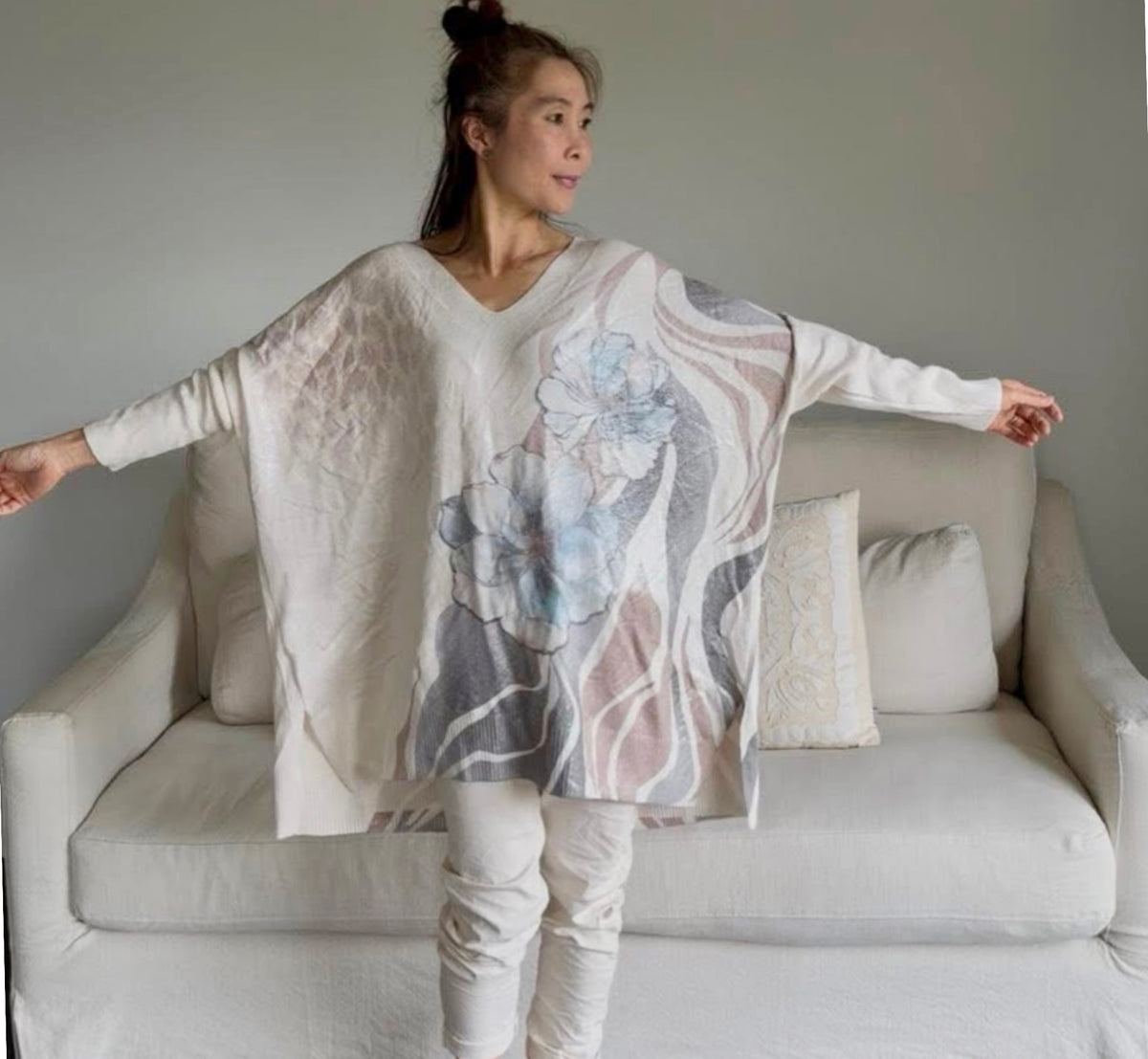 Winter Bloom Top/Tunic