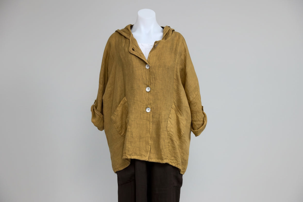 Hayley Linen Hoodie