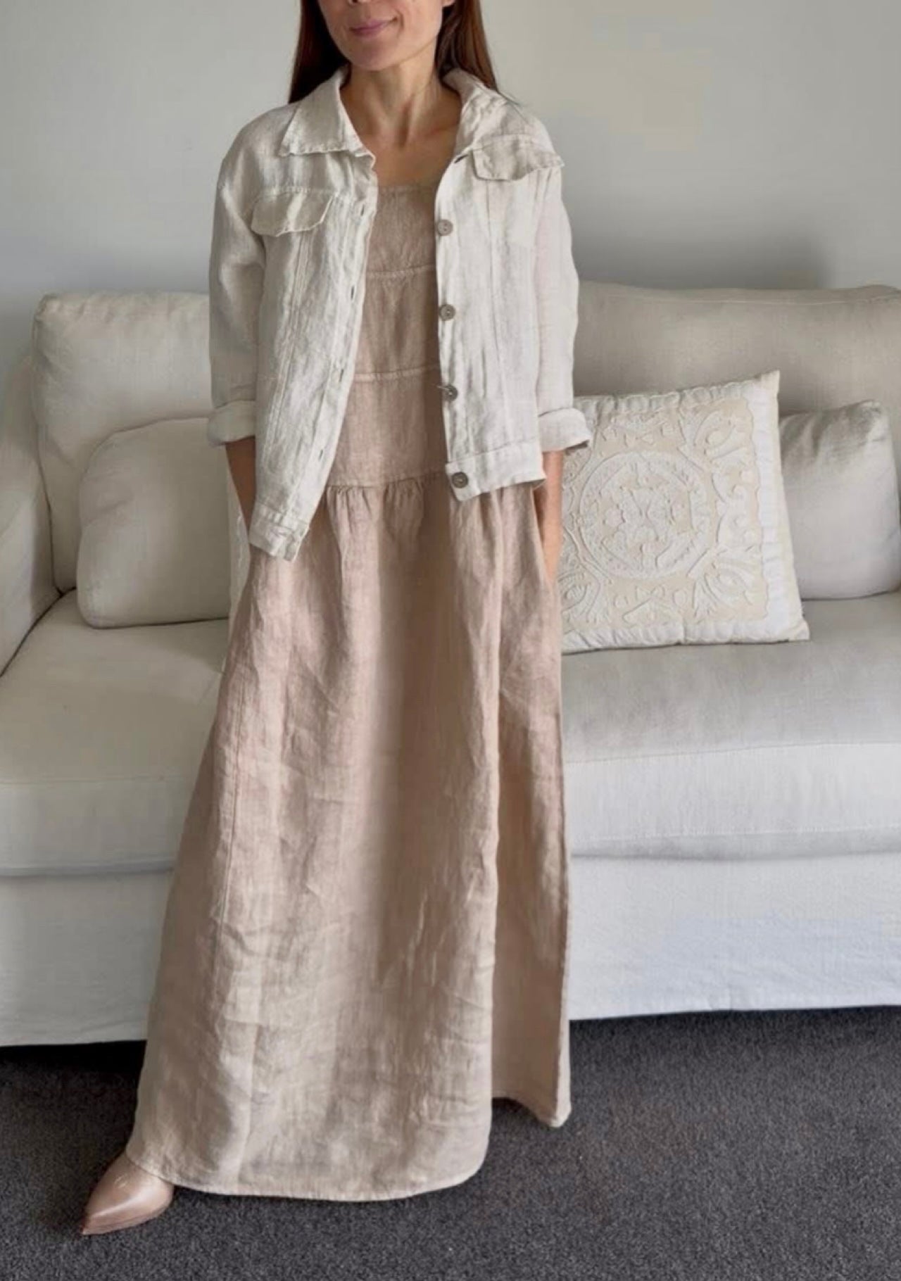 Mela Linen Jacket