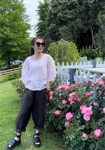 Liliosa Linen Top
