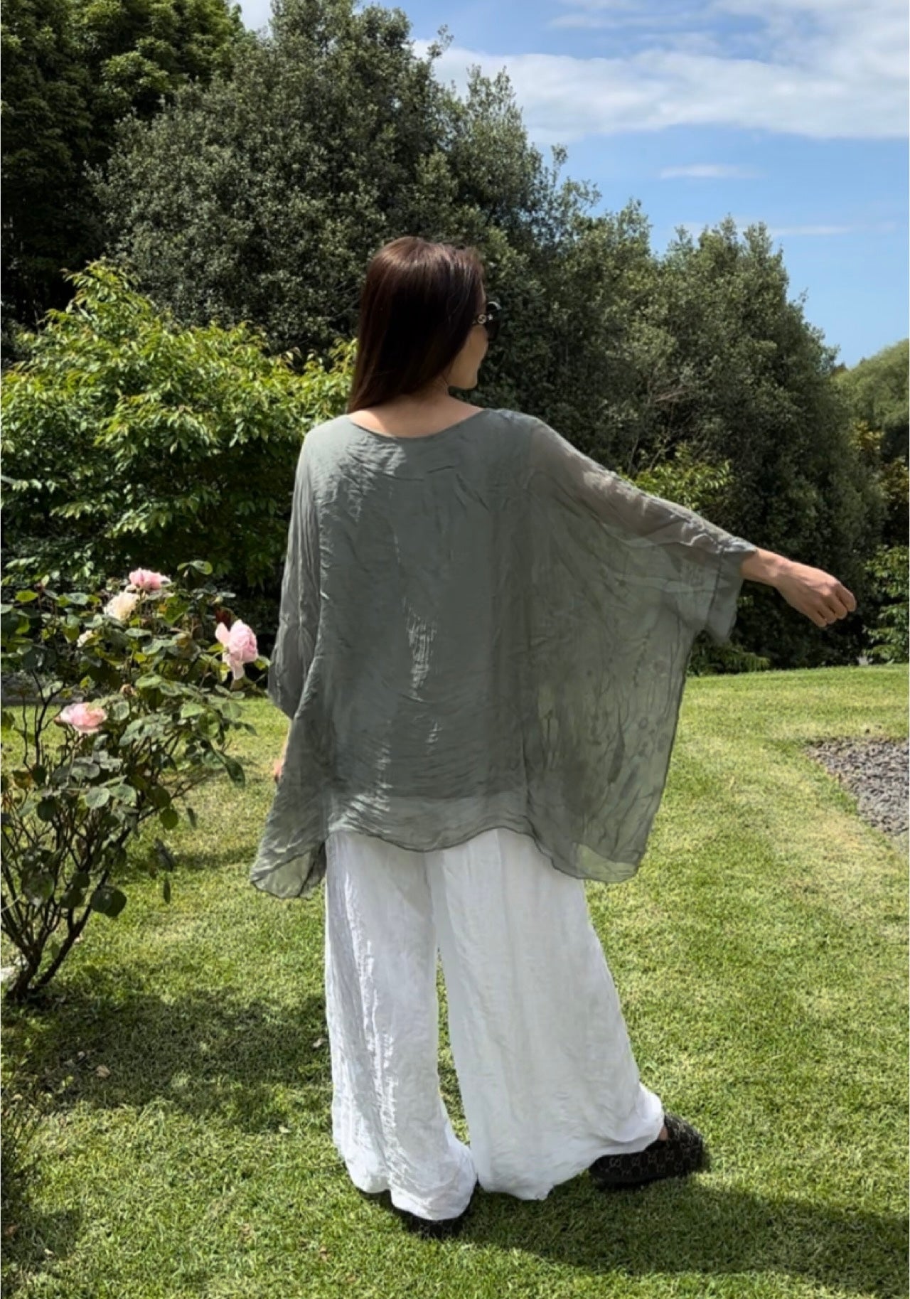 Made in Italy Tiara Silk Top