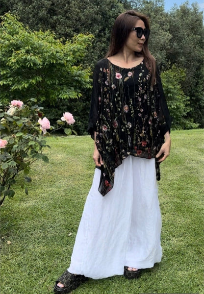 Made in Italy Tiara Silk Top