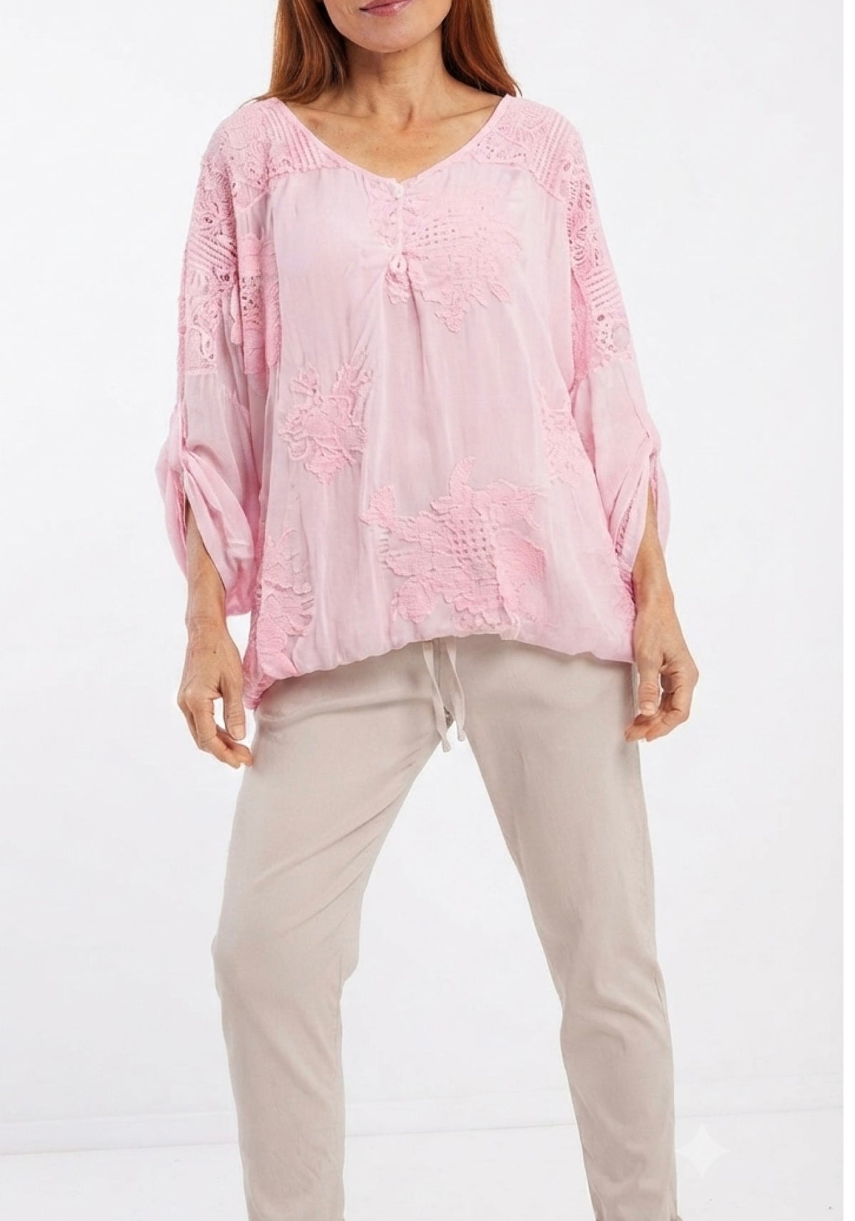 Nicola Silk Top
