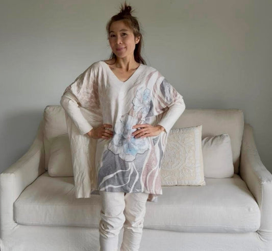Winter Bloom Top/Tunic